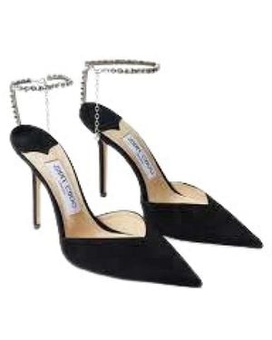 Jimmy Choo Saeda 100 Pumps - Blauw