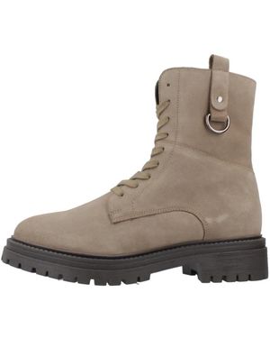 Geox Lace-Up Boots - Marrón