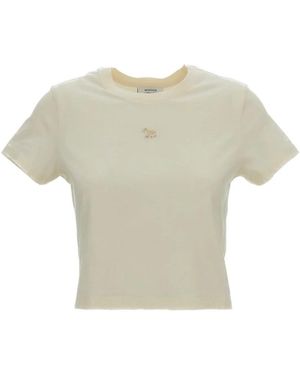 Maison Kitsuné T-Shirts - Natural