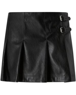 Pinko Rokken ,Zwart ,Leer Leren Rok