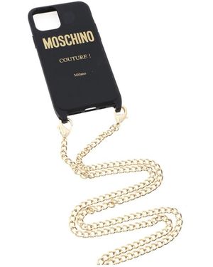 Moschino Schwarzes Ketten-Cover Für Iphone 11 Pro