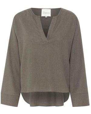 My Essential Wardrobe Blouses - Grey