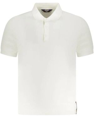 K-Way Polo Shirts - Bianco