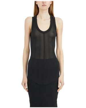 Marc Le Bihan Katoenen Tanktop - Zwart