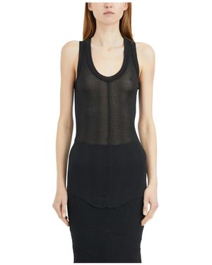 Marc Le Bihan Katoenen Tanktop - Zwart