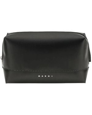 Marni Toilet Bags - Nero