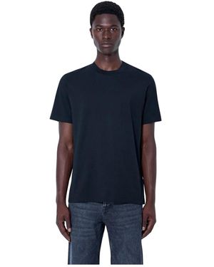 Jil Sander Tops ,Zwart ,T-Shirts - Blauw