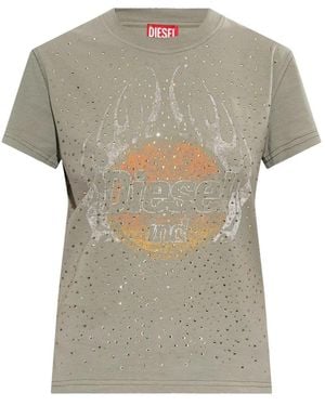 DIESEL T-Shirts - Gris