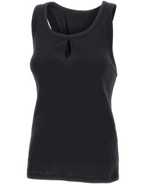 Victoria Beckham Sleeveless Tops - Black
