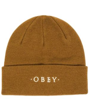 Obey Beanies - Marrone