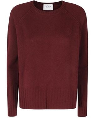 Be You Truien & Vesten ,Bruin ,Kasjmier 1175 Trui - Rood