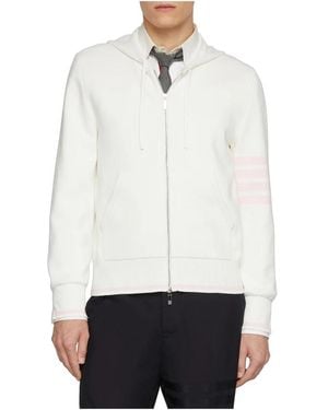 Thom Browne Zip-Throughs - Blanc