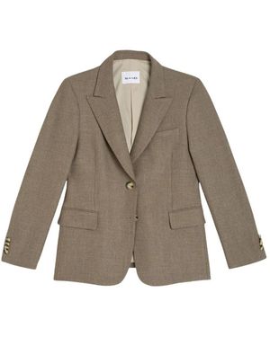 Sand Tweed Jackets - Marrone