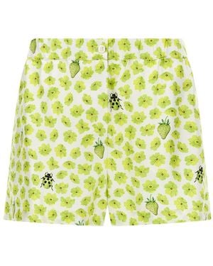 Versace Casual Shorts - Yellow