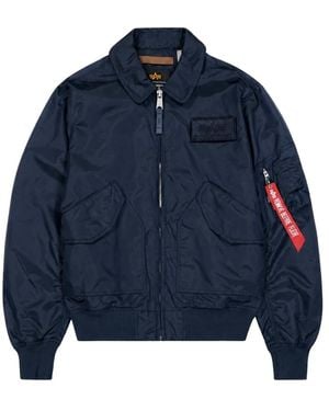Alpha Industries Cwu-36/P Tt Light Bomberjack - Blauw