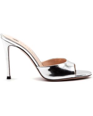 Roberto Festa Heeled Mules - White