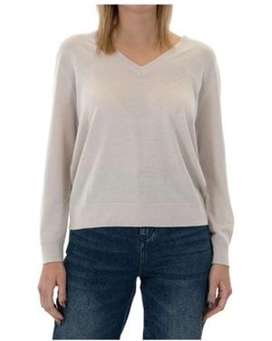 ARMANI EXCHANGE V-Neck Knitwear - Grey