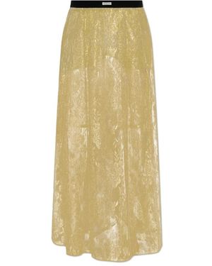 Munthe Beverly Skirt - Gelb