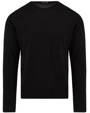 Malo Round-Neck Knitwear - Noir
