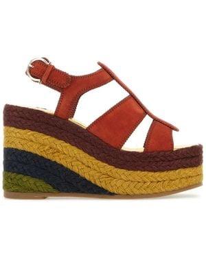 Ferragamo Renee Wedges - Braun