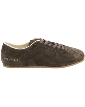 Common Projects Schoenen ,Leer Achilles Premium Sneakers - Bruin