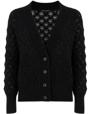 Ermanno Scervino Cardigans - Negro