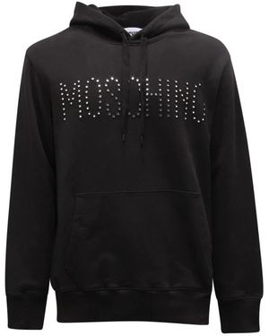 Moschino Hoodies - Black