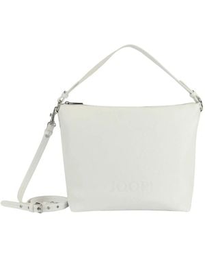 Joop! Weiche Lettera Lederhandtasche Für Frauen - Weiß