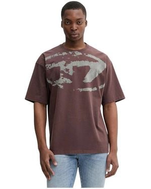 DIESEL T-Hemden - Bruin