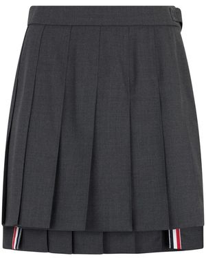 Thom Browne Short Skirts - Black