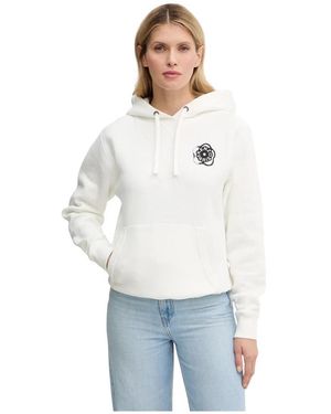 KENZO Logo Hoodie - Weiß
