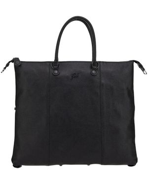 Gabs Wandelbare Ledertasche Icon - Schwarz