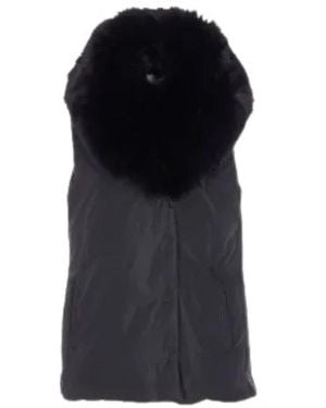Yves Salomon Vests - Negro
