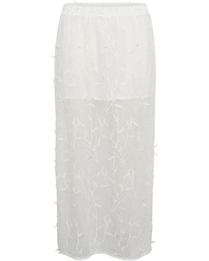 Karen By Simonsen Midi Skirts - White