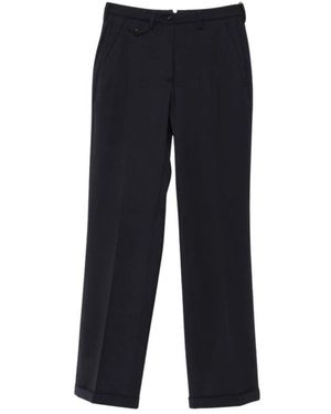 Seventy Broeken ,Blauw ,Straight Broeken - Zwart