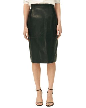 Brooks Brothers Leather Skirts - Black
