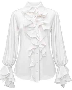 ACTUALEE Blouses - Bianco