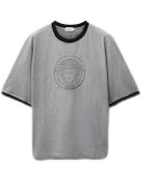 Versace Coccodrillo T-Shirt - Grijs