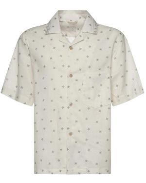 Eleventy Short Sleeve Shirts - White