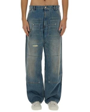 Moschino Loose-Fit Jeans - Blue