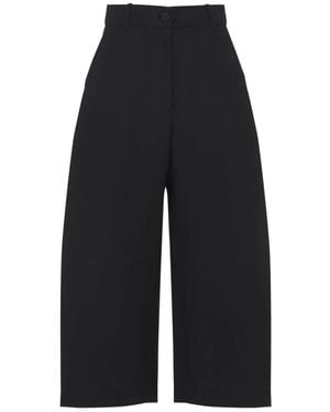 Studio Nicholson Wide Trousers - Negro