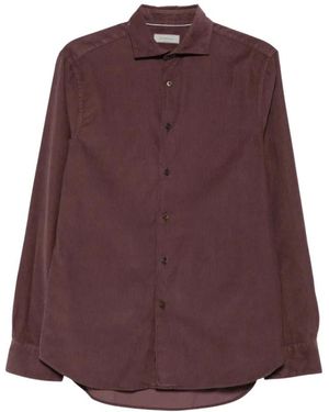 Canali Casual Shirts - Purple