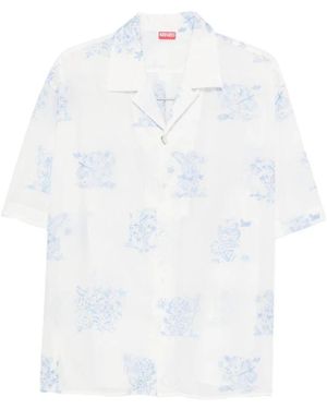 KENZO Short Sleeve Shirts - White