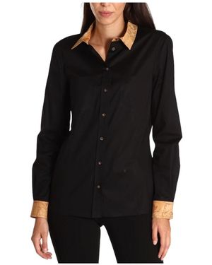 Alviero Martini 1A Classe Schwarzes langarmhemd 0962, j999