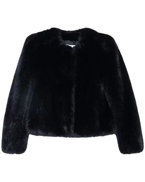Stand Studio Faux Fur &Amp; Shearling Jacken - Schwarz