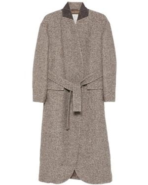 Brunello Cucinelli Belted Coats - Bruin
