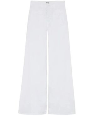 Five Jeans Wide Trousers - Blanco