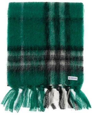 Burberry Winter Scarves - Green
