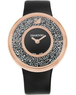 Swarovski Accessoires ,Zwart ,Horloge - Metallic