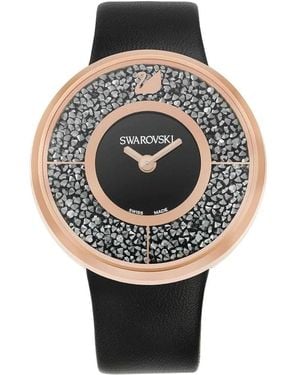 Swarovski Accessoires ,Zwart ,Horloge - Metallic